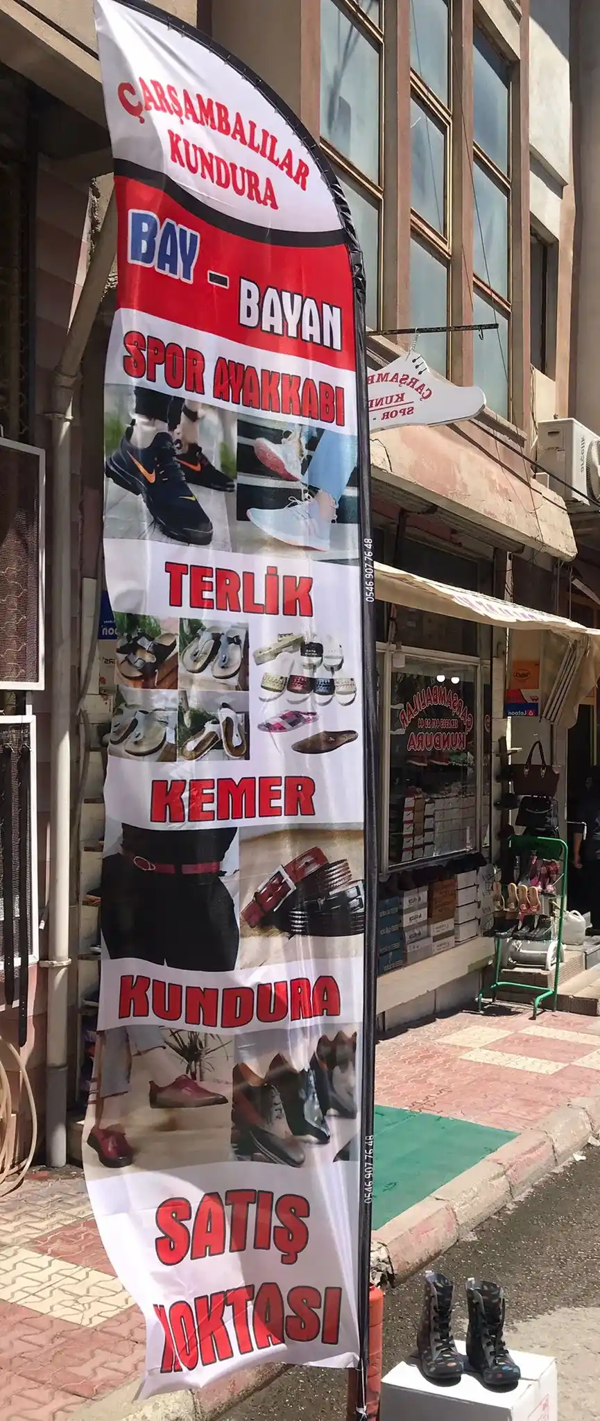 Ayakkabıcı Yelken Bayrağı-8