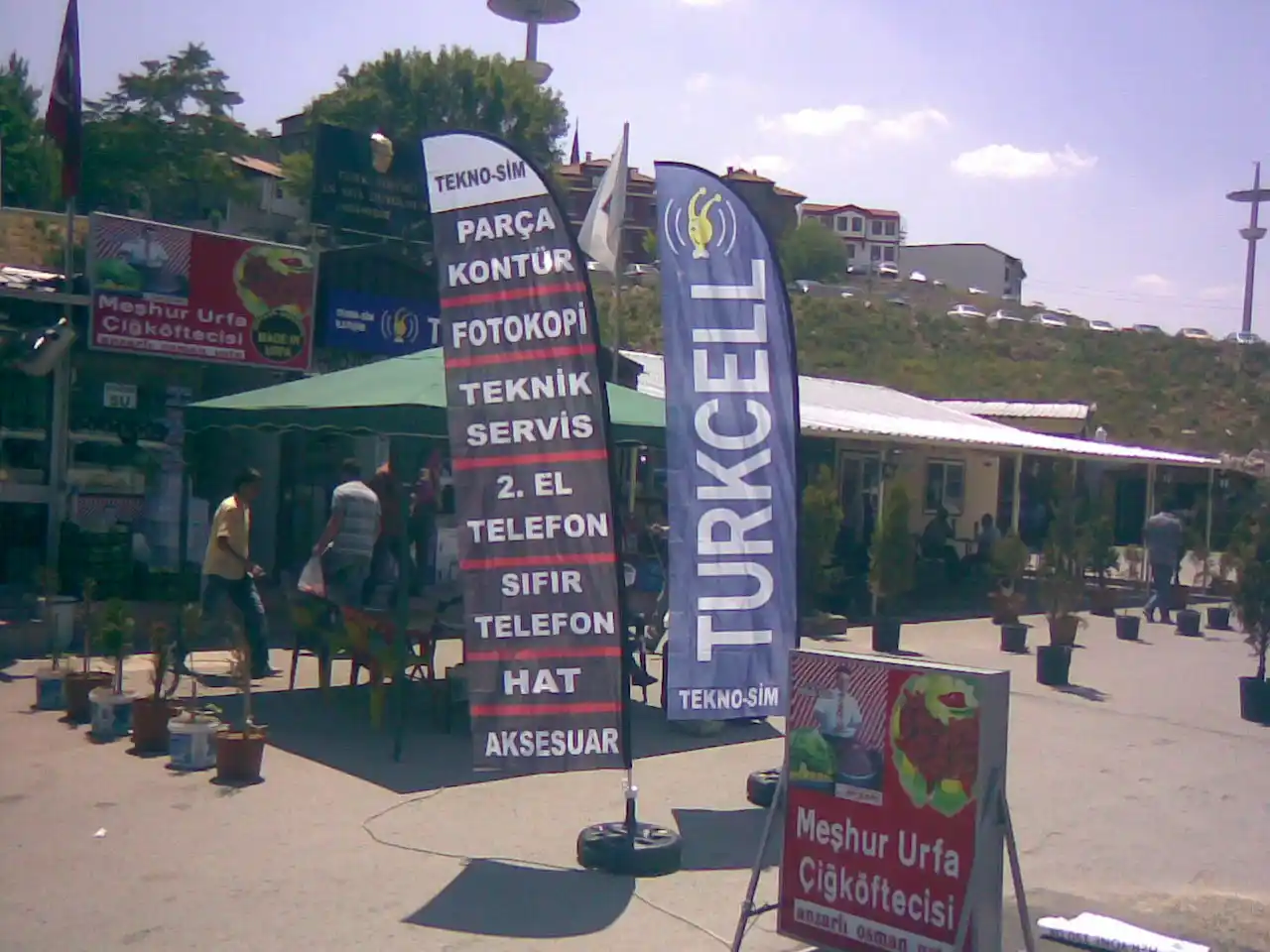 Cep Telefoncu Yelken Bayrağı-57