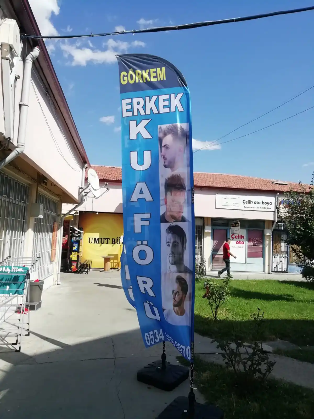 Erkek Kuaförü Yelken Bayrağı-10