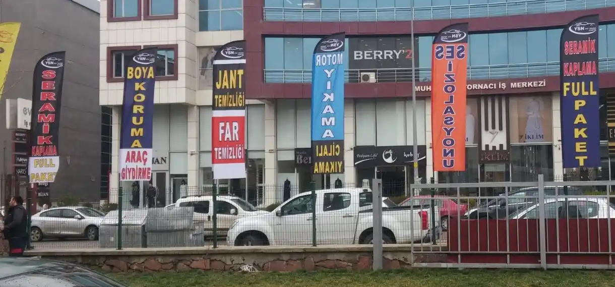 Oto Kuaför Yelken Bayrağı-11