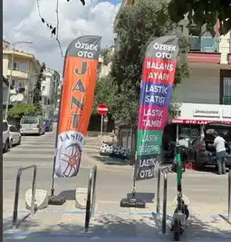 Oto Lastikçi Yelken Bayrağı-26